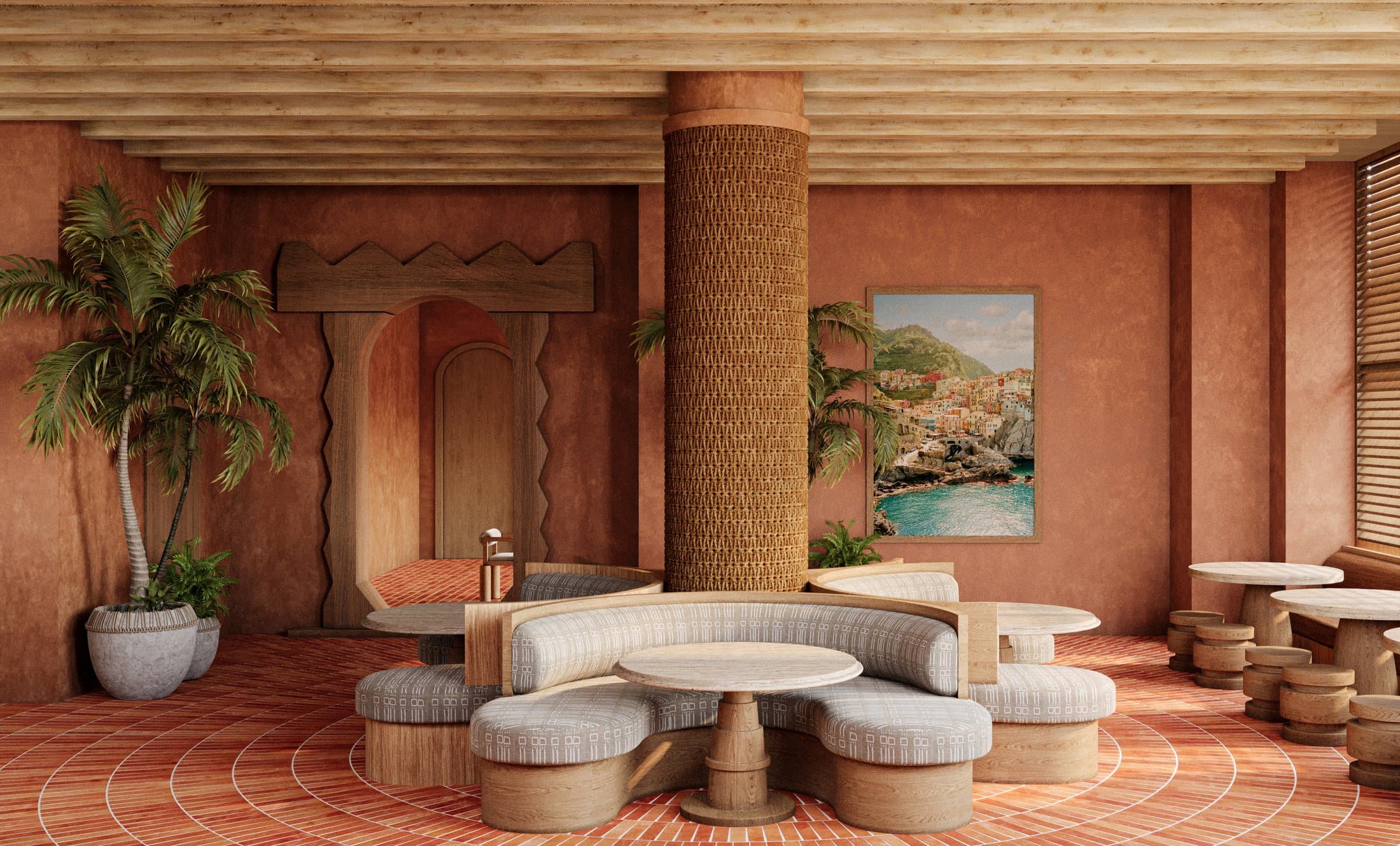 Lounge social de Flow House